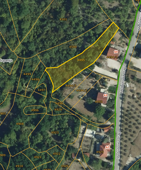 Attractive building plot 1579m2, Imotski – Glavina – 9