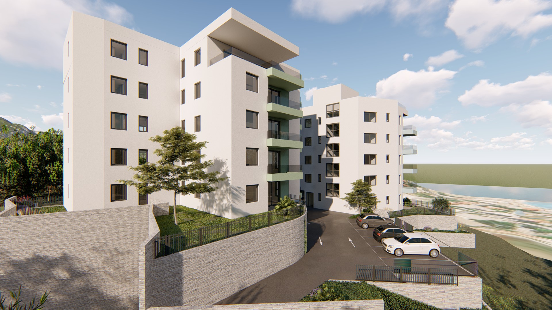 Prodaja stanova, Dugi Rat – novi projekt u izgradnji (pogled na more) – 1