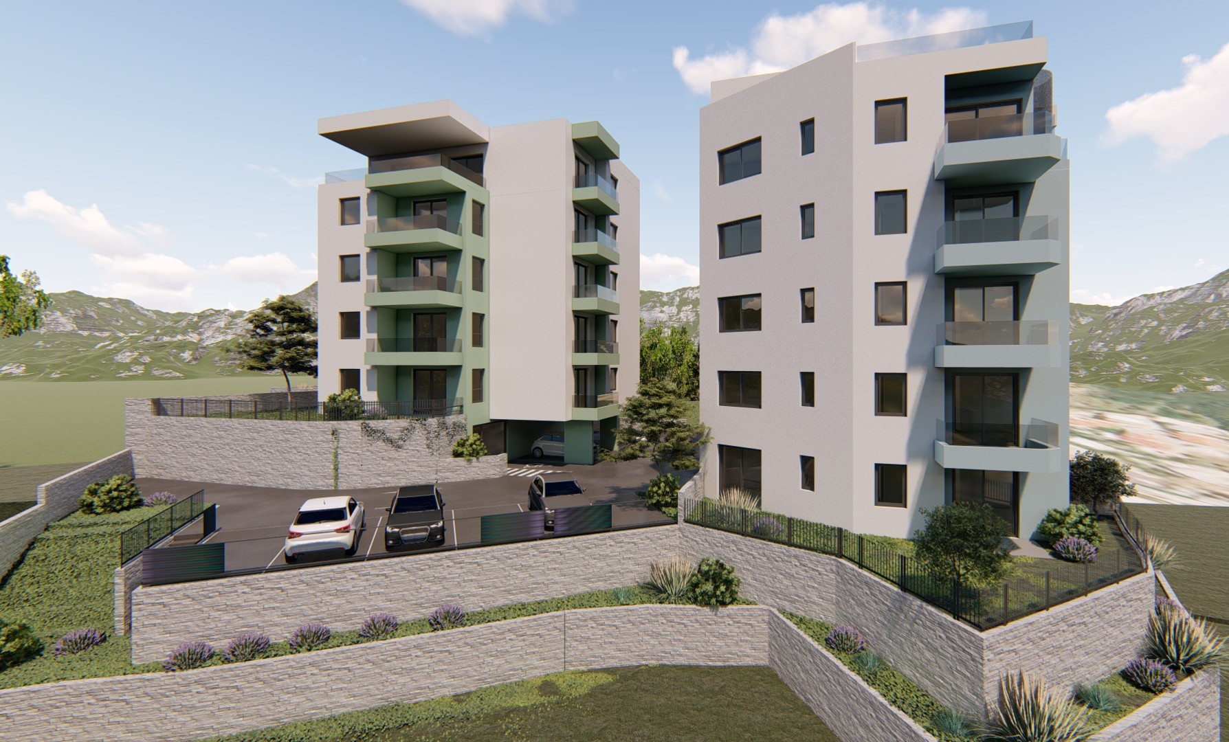 Prodaja stanova, Dugi Rat – novi projekt u izgradnji (pogled na more) – 2