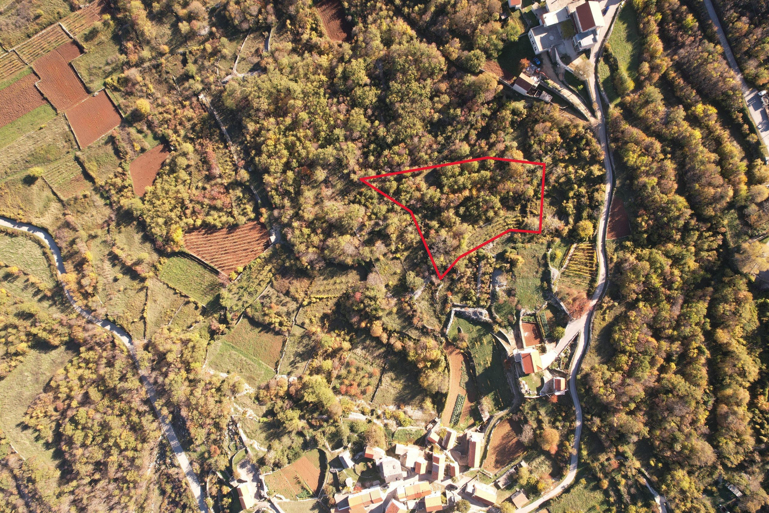 Građevinsko zemljište, 1162 m2 – Lokvičići – 2